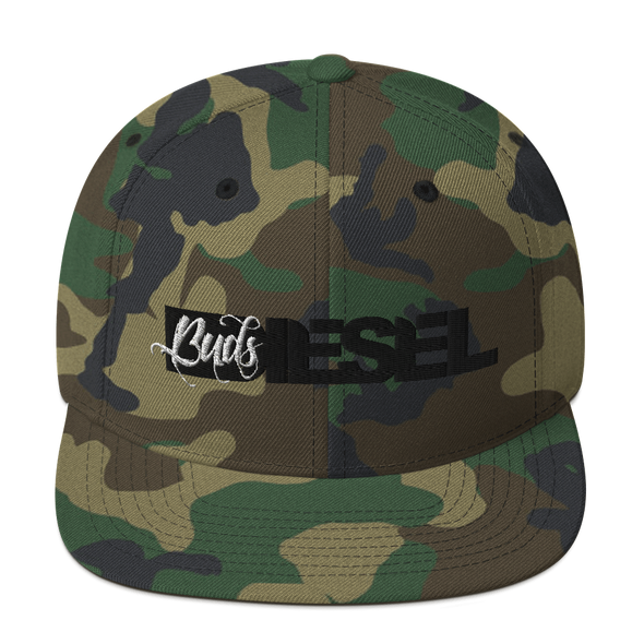 Camo Style Diesel Snapback Hat